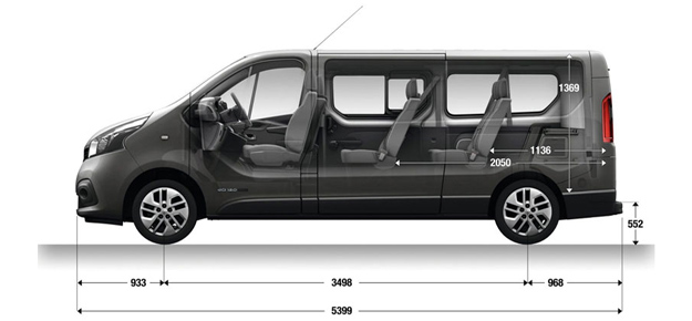 Category Diesel F4 - 9 Seats Auto